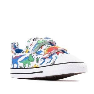 Converse Chuck Taylor All Star Kids 2V Dinosaur Sneaker Sz 8